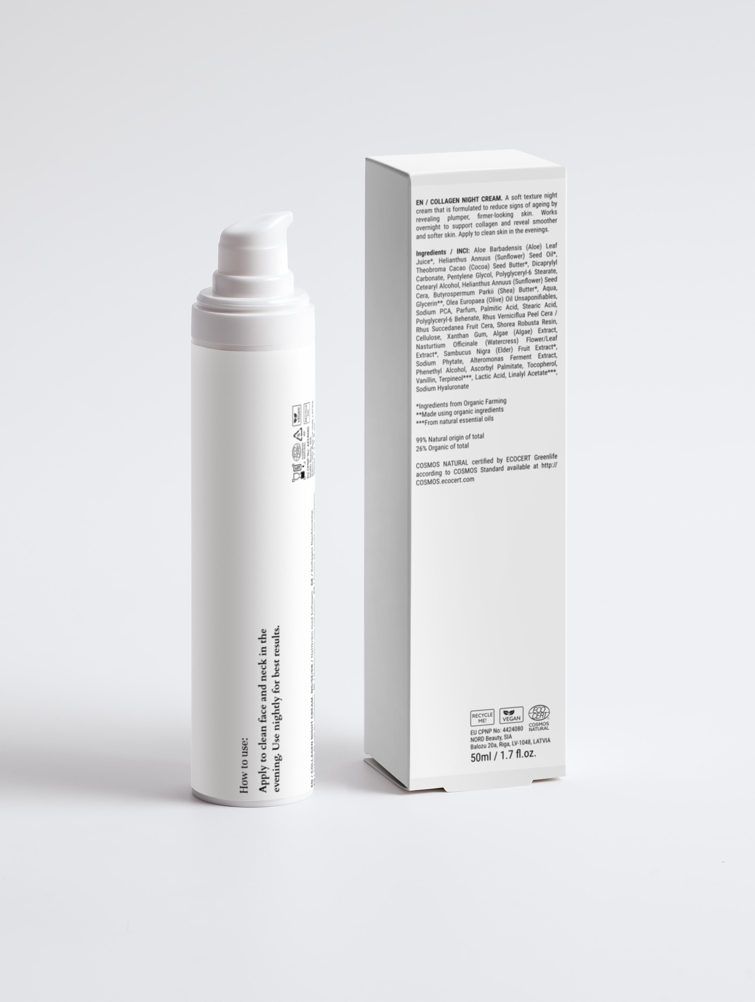 Sirela skincare bottle and box on a light gray background
