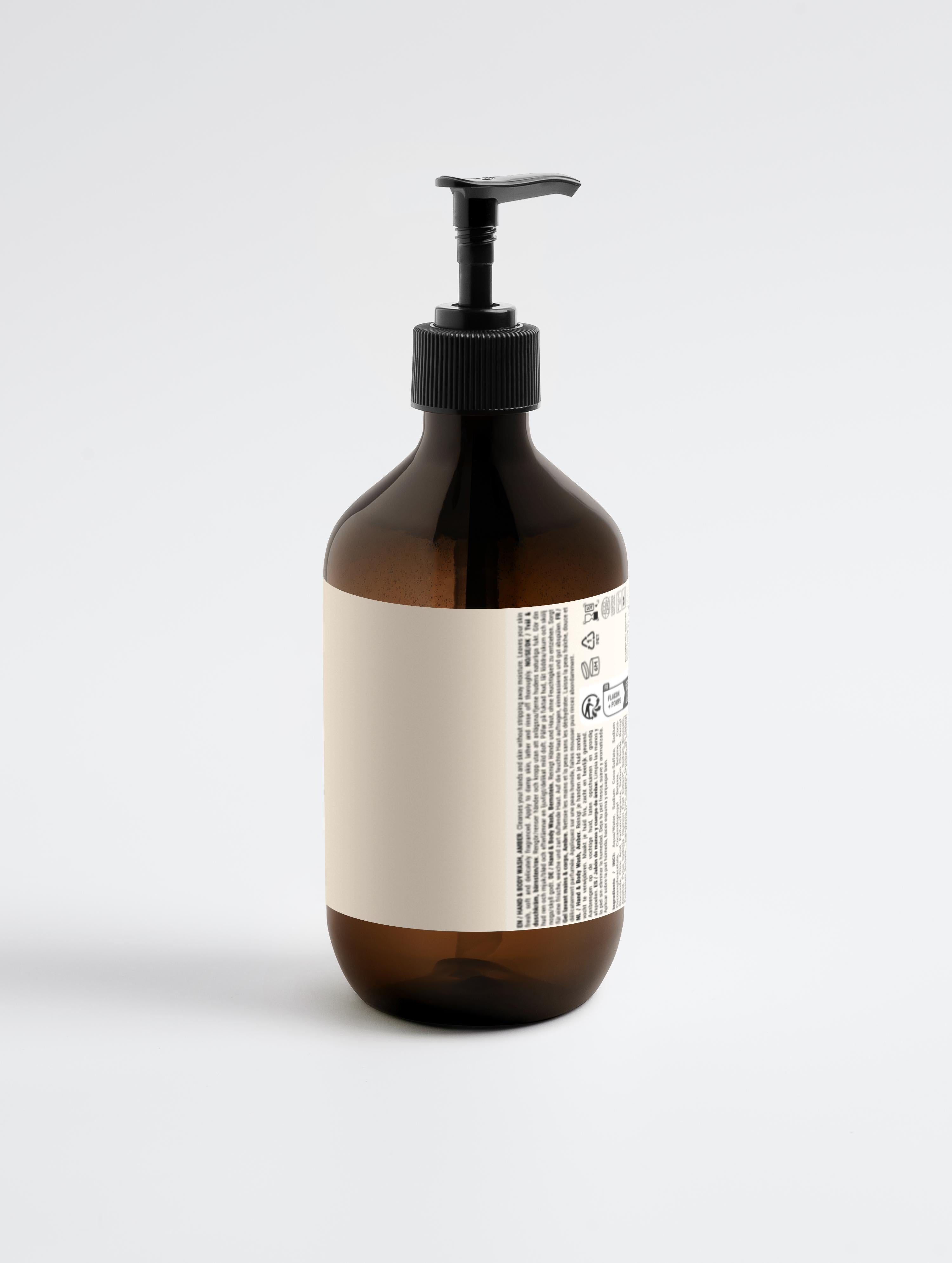 Sirela Hand & Body Wash – refreshing cleansing wash bottle on white background